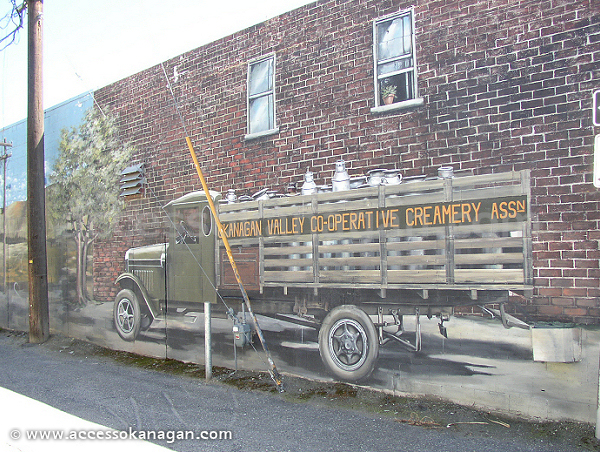 One of Many Murals in Vernon